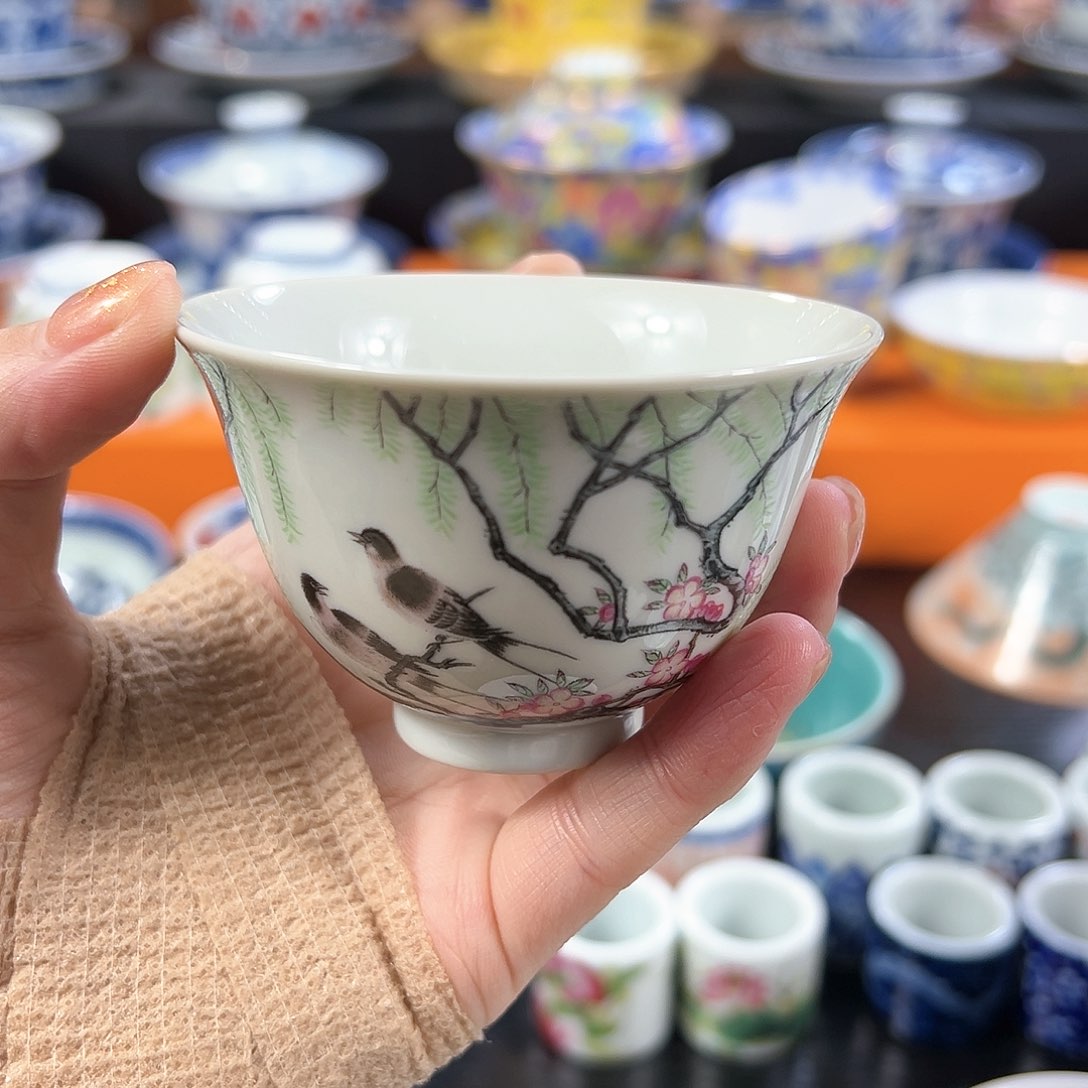 盖碗景德镇陶瓷艺术