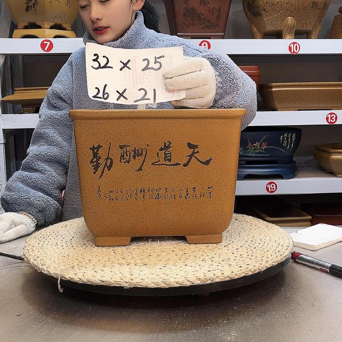 紫砂花盆紫砂花盆