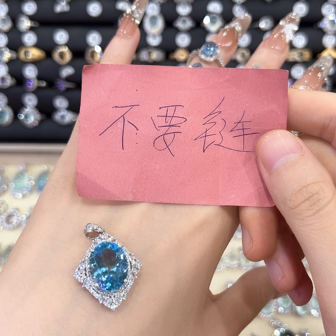 蛇纹石玉银S925镶嵌饰品午****裁
