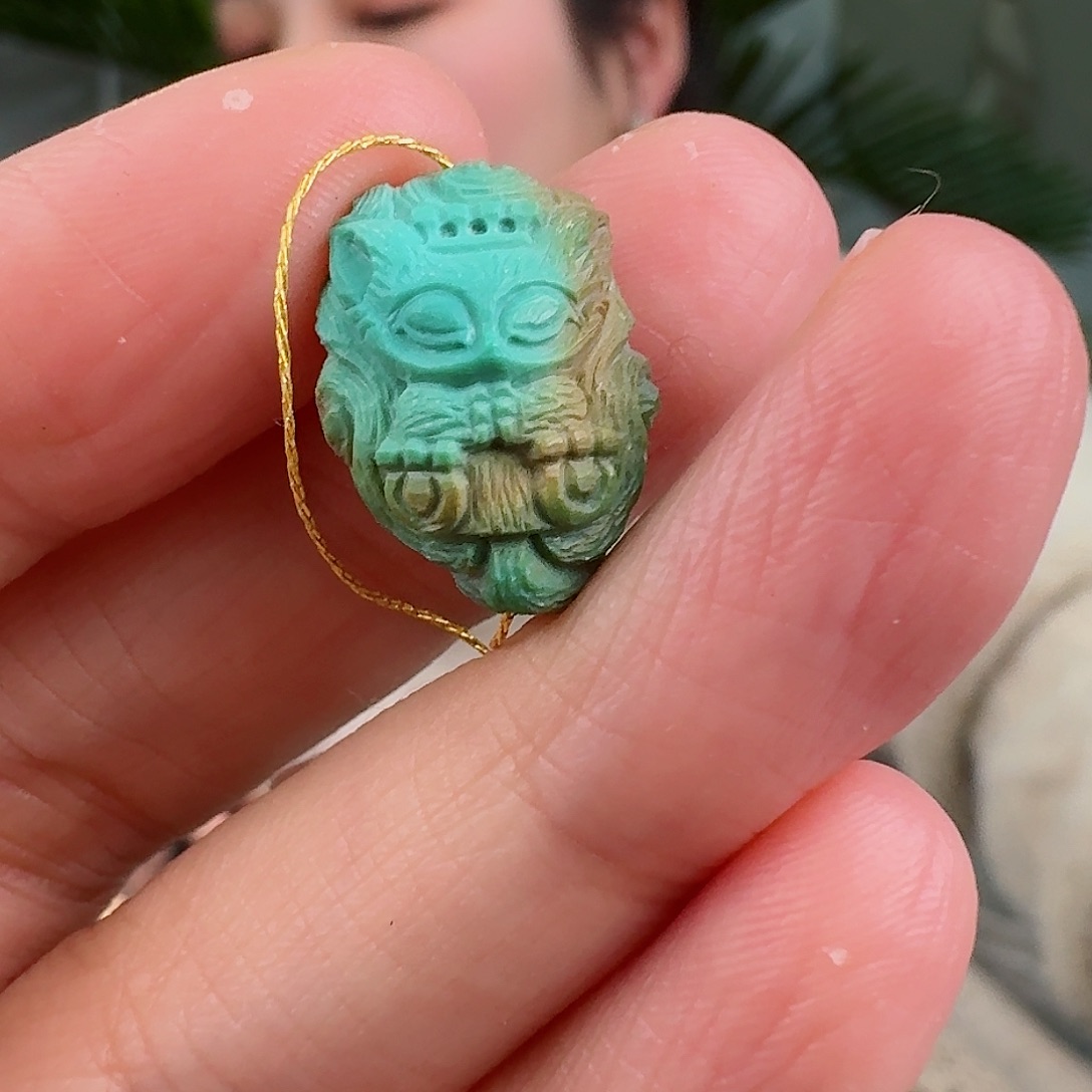 绿松石珠宝奇石未镶嵌