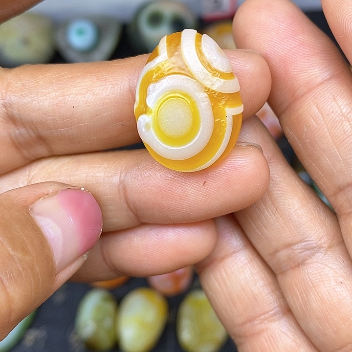 双眼饰品奇石无孔