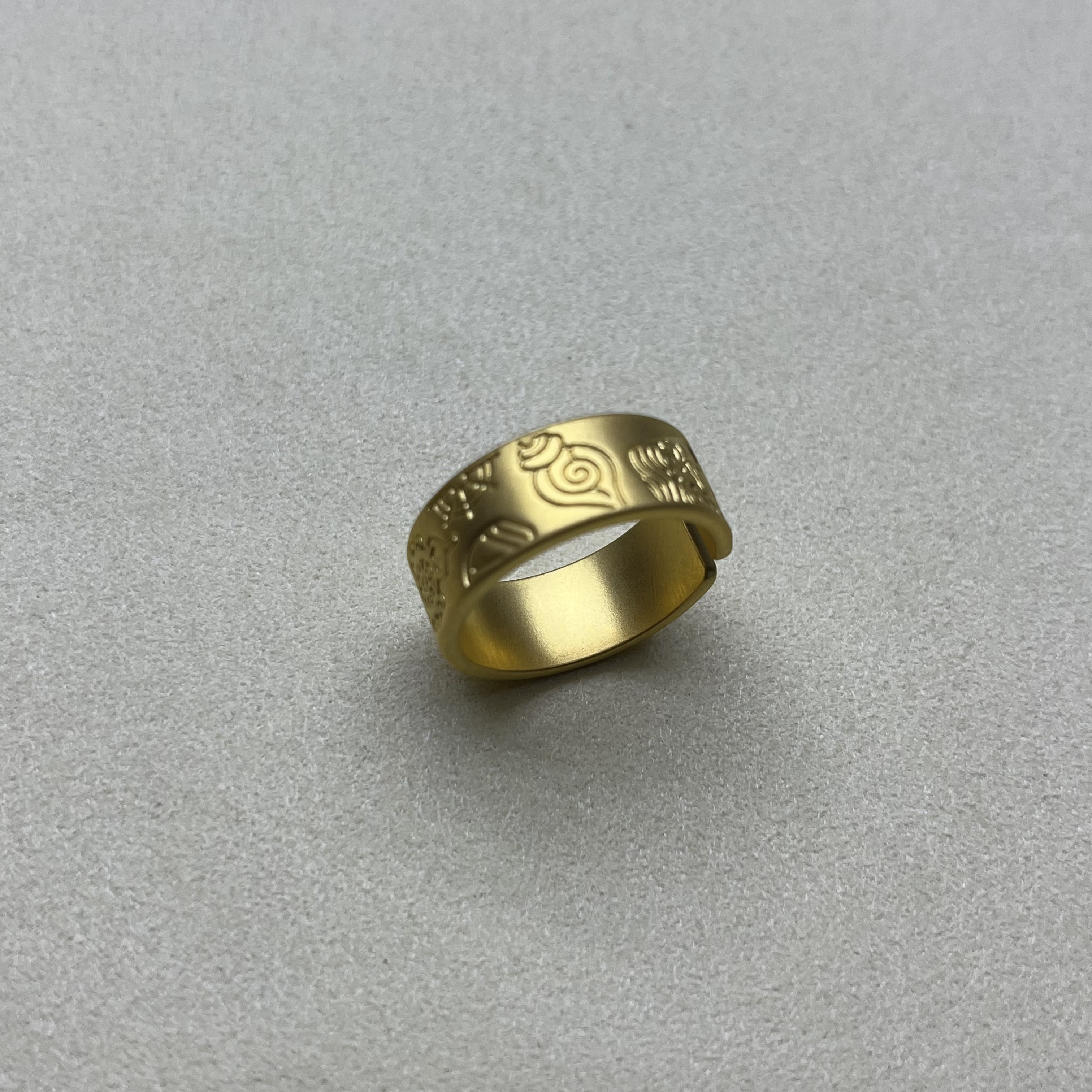 非金属珐琅戒指 水贝精选轻奢戒指 jz0006