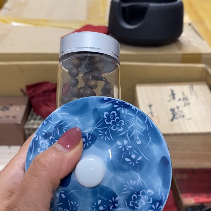 瓷中古工艺品一件