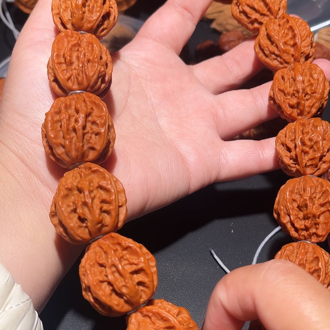 手串文玩核桃粗筋八棱29