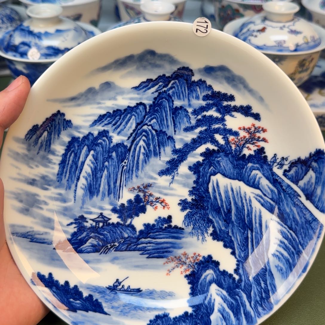 彦祖纯手工手绘茶具172