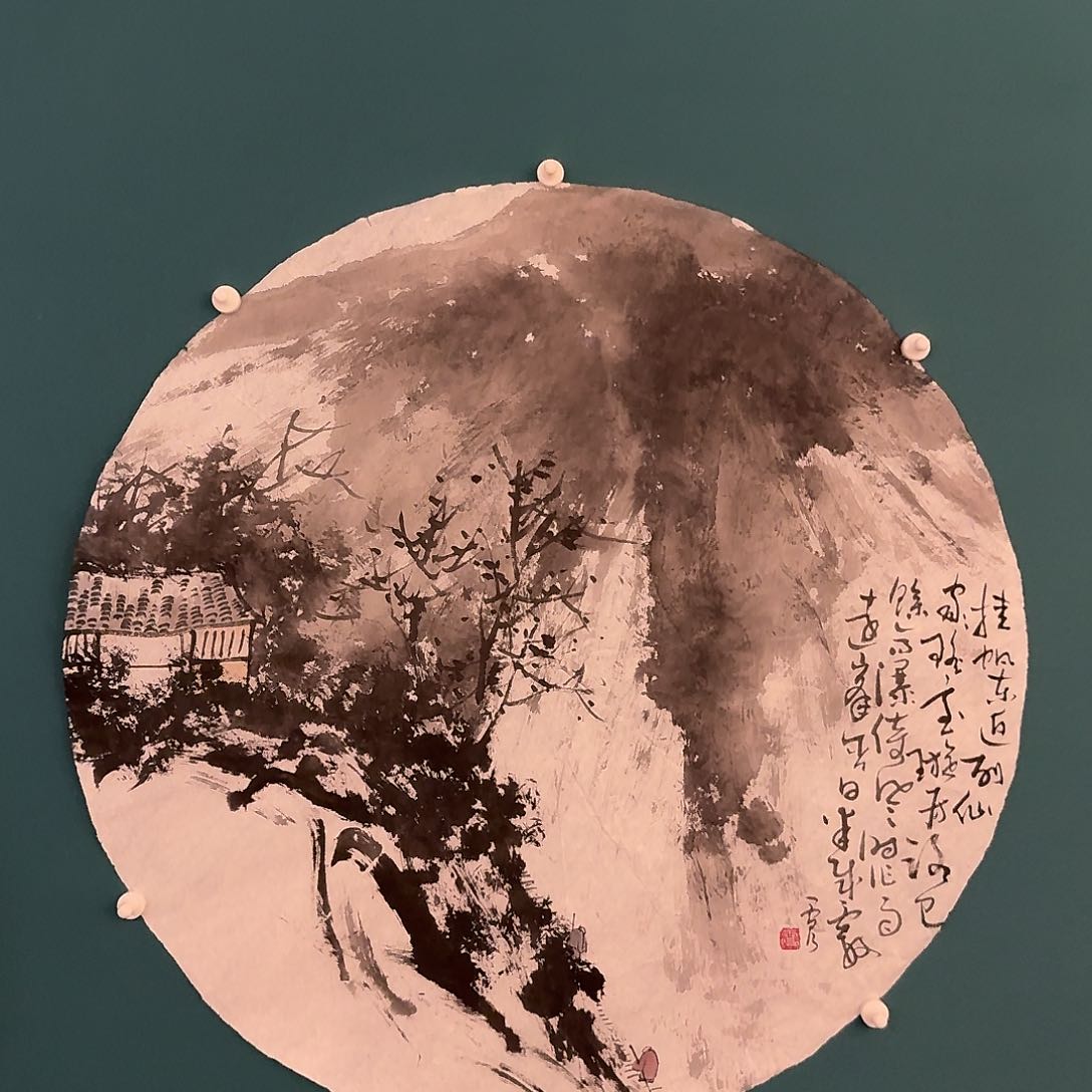 国画国画作品一幅