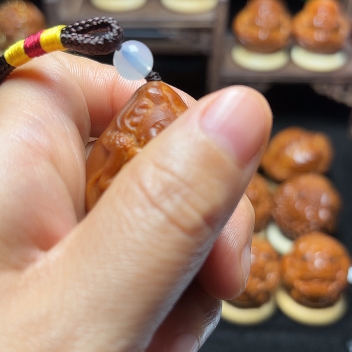 橄榄核手串/手链美女蝴蝶