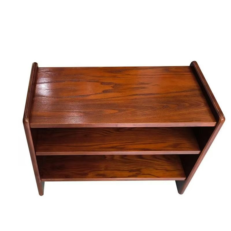 木长条鞋架凳子门口实用家具换鞋凳美式客厅家用矮柜