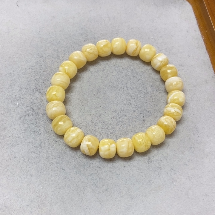 未镶嵌蜜蜡裸石手串