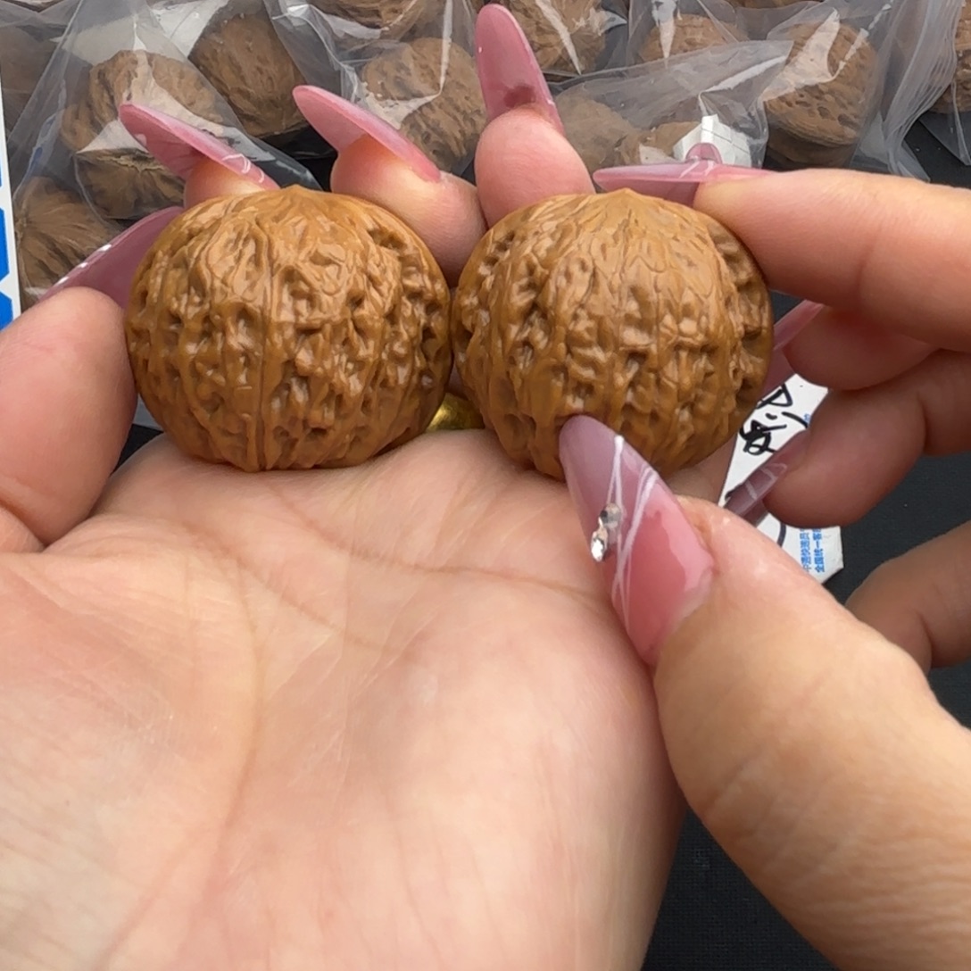 把件文玩核桃铁锤 37 加微修