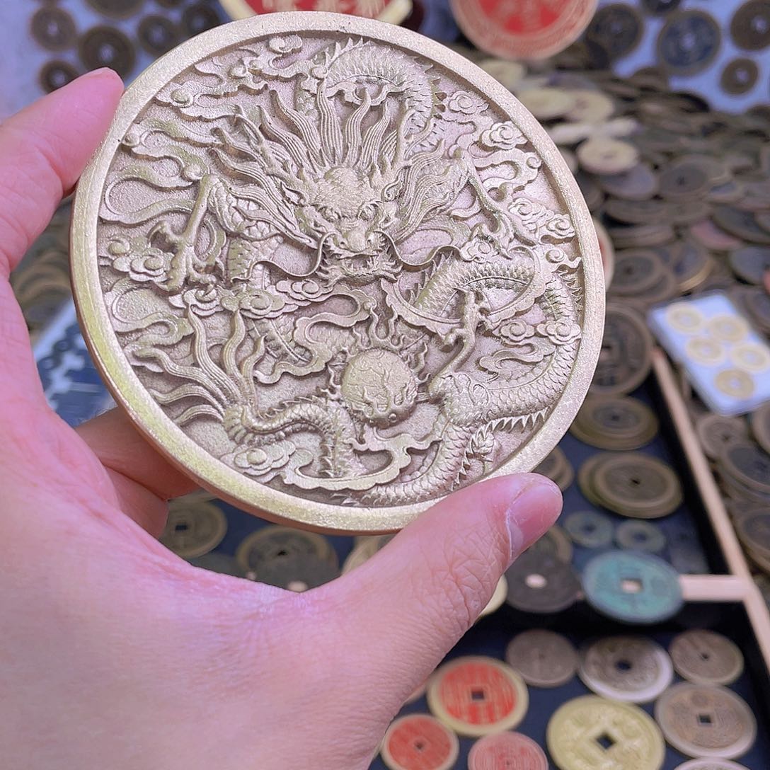 铜非遗手工艺制作现代工艺品
