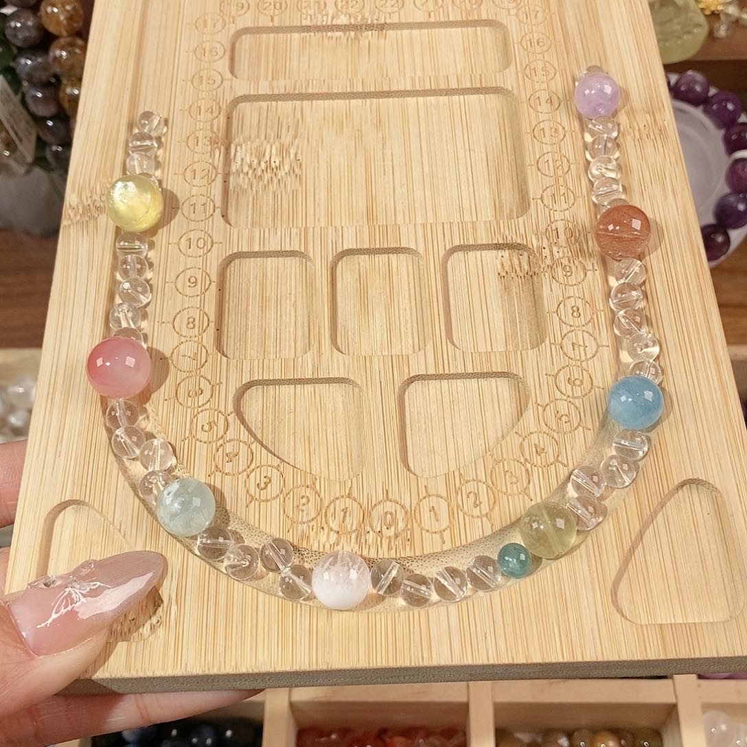 水晶手链未镶嵌一****?13补差白水