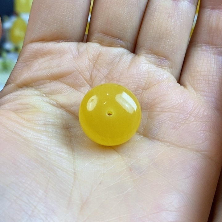 蜜蜡手链未镶嵌天然原矿假一赔十