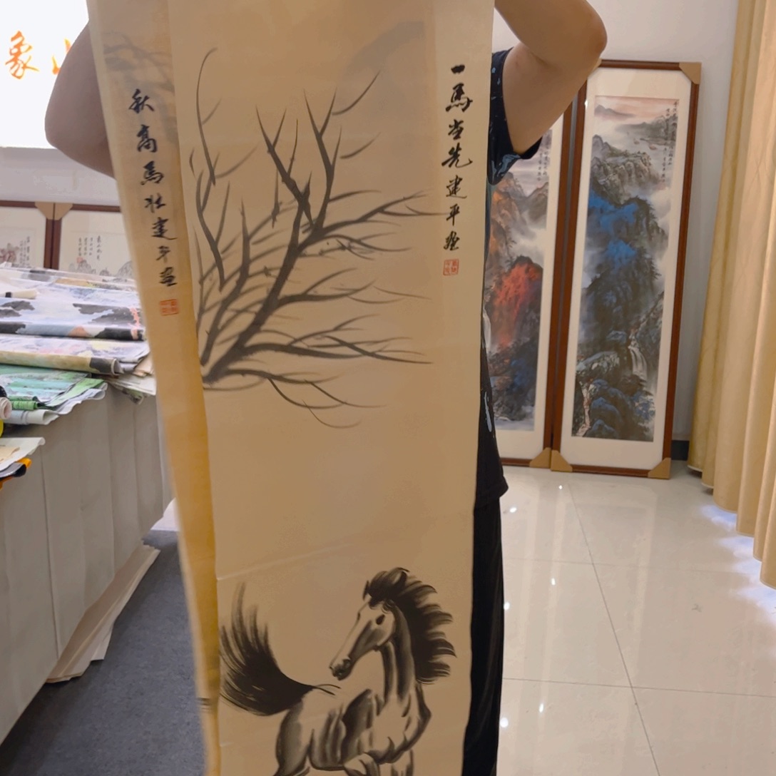 国画手绘国画作品