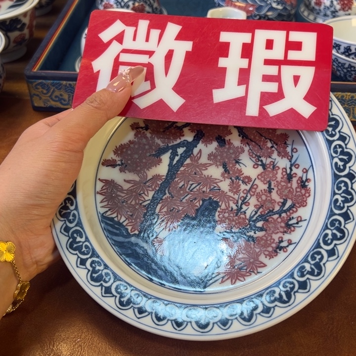 瓷片景德镇陶瓷手工手绘