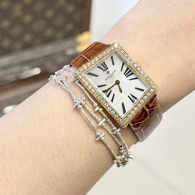 95新 Vacheron Constantin/江诗丹顿 1972系列/25521/18k金/原钻