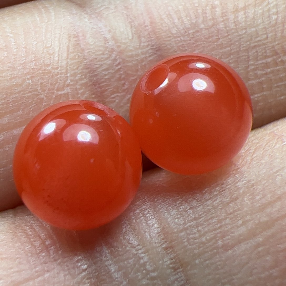 南红玛瑙珠子未镶嵌