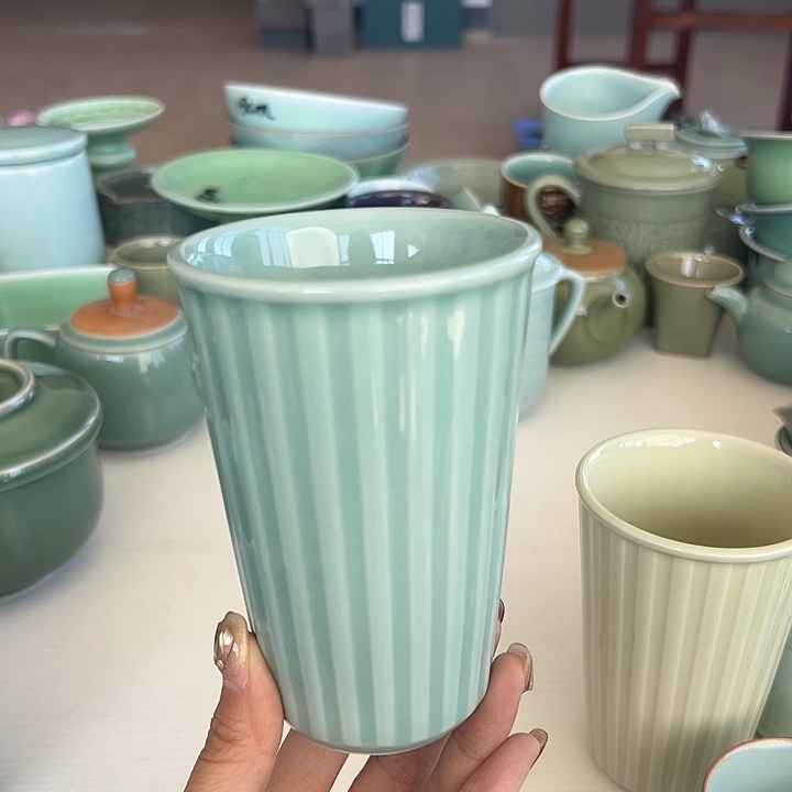 小米茶器龙泉青瓷