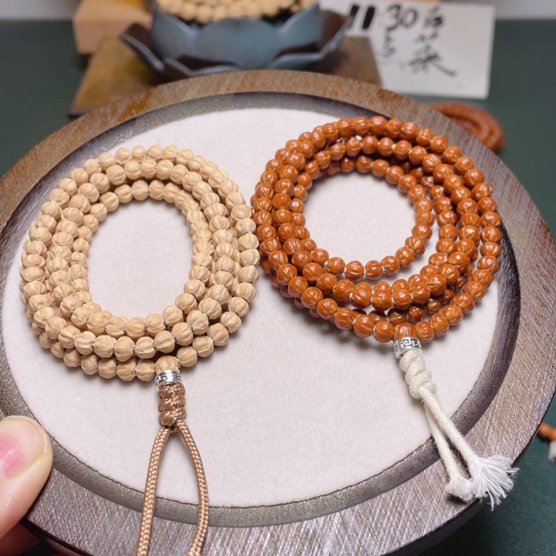 柏香籽/百香籽吊坠莲花金豆