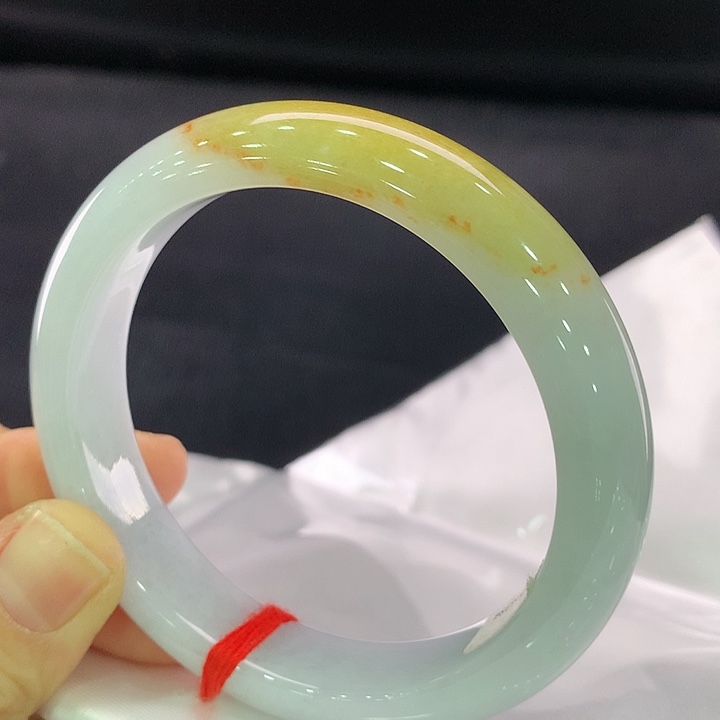 翡翠手镯未镶嵌正圈58