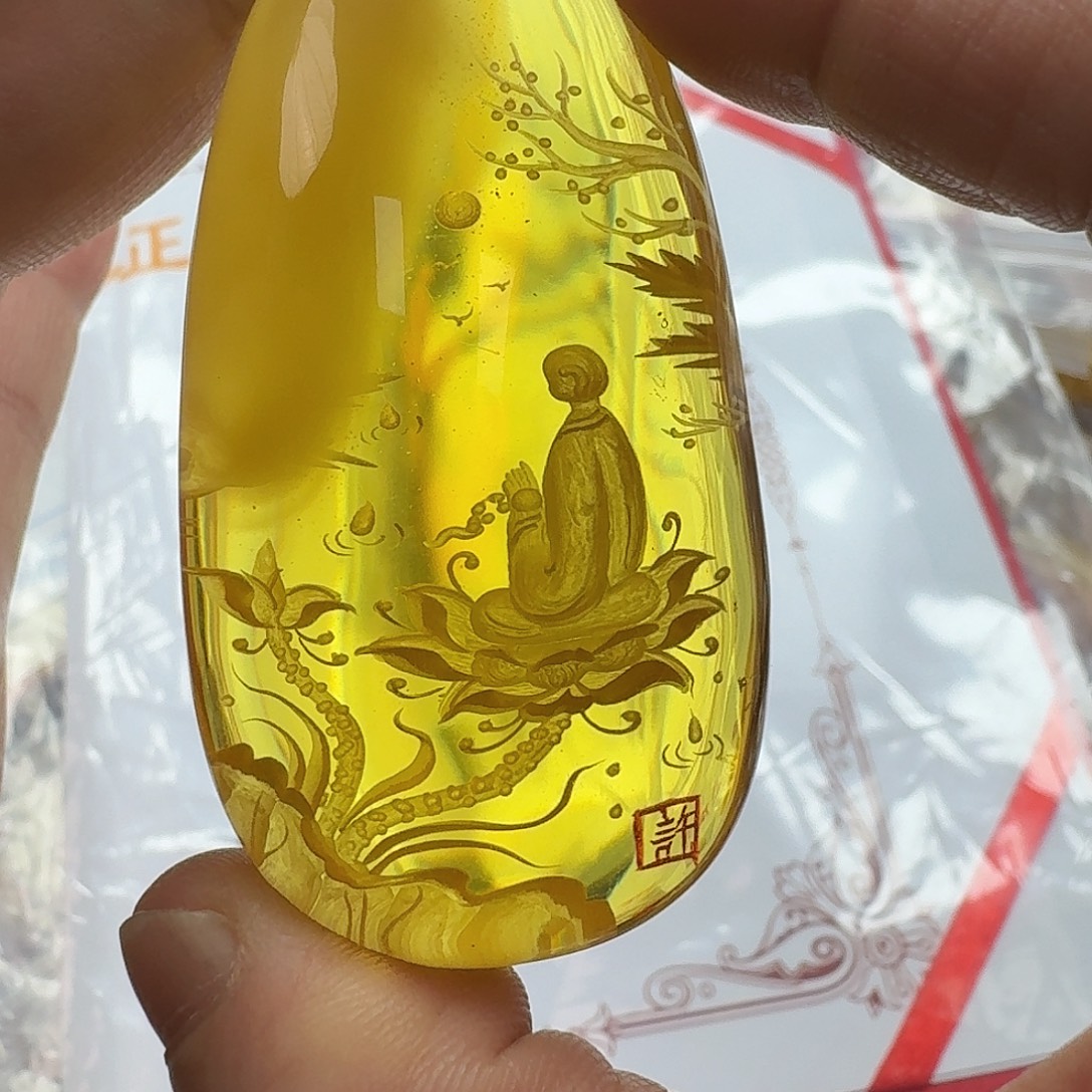 琥珀未镶嵌珠宝奇石149