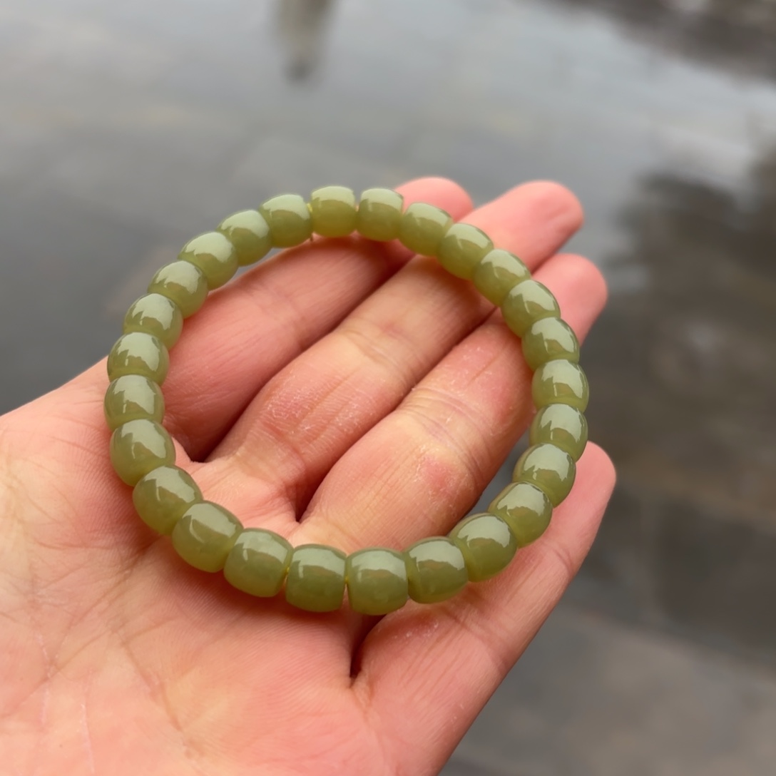 和田玉手链未镶嵌