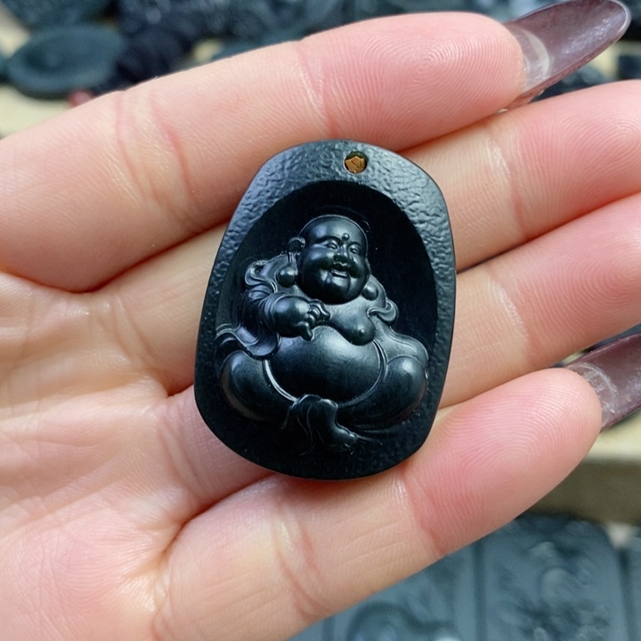 和田玉（青玉）颈饰未镶嵌