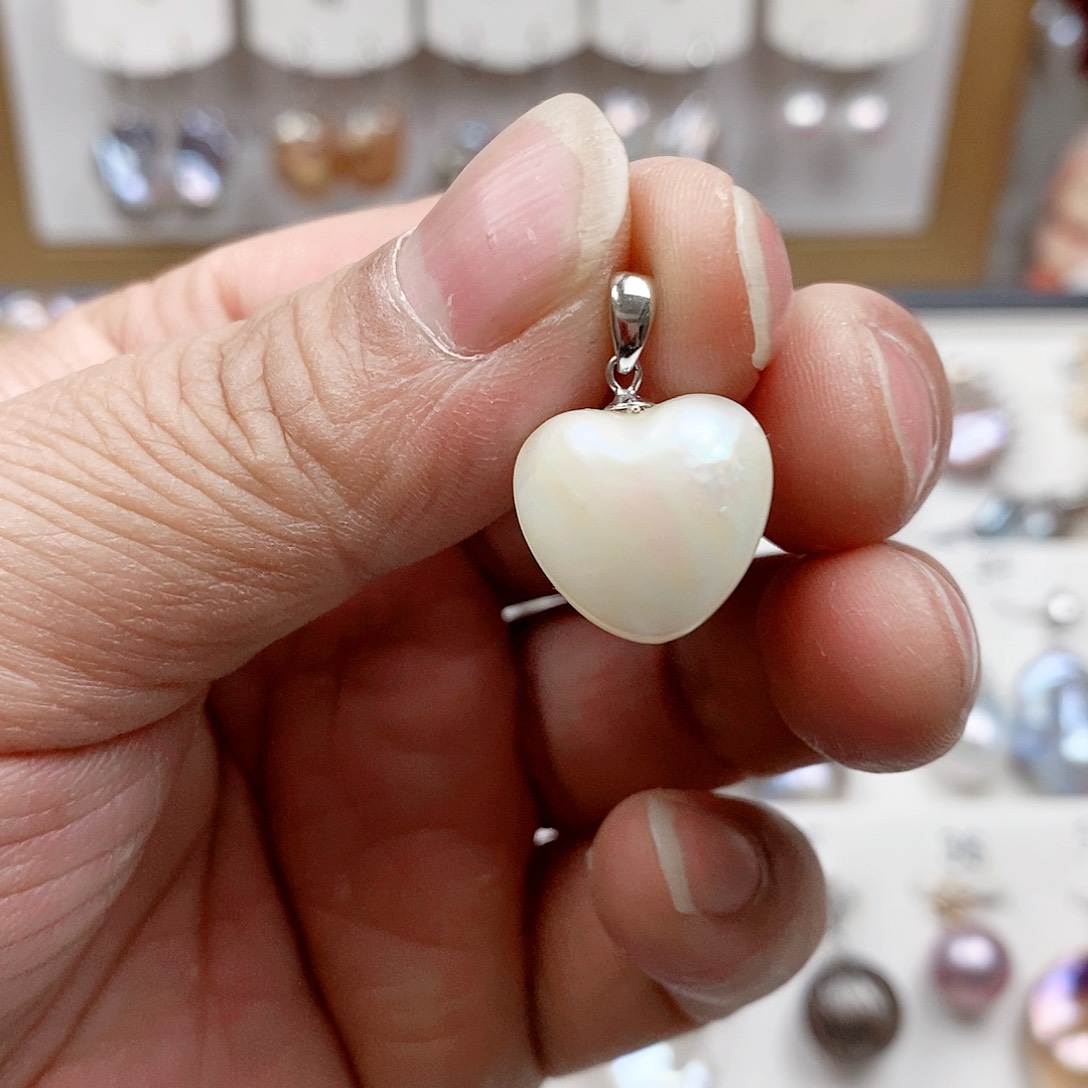 淡水珍珠颈饰银S925镶嵌