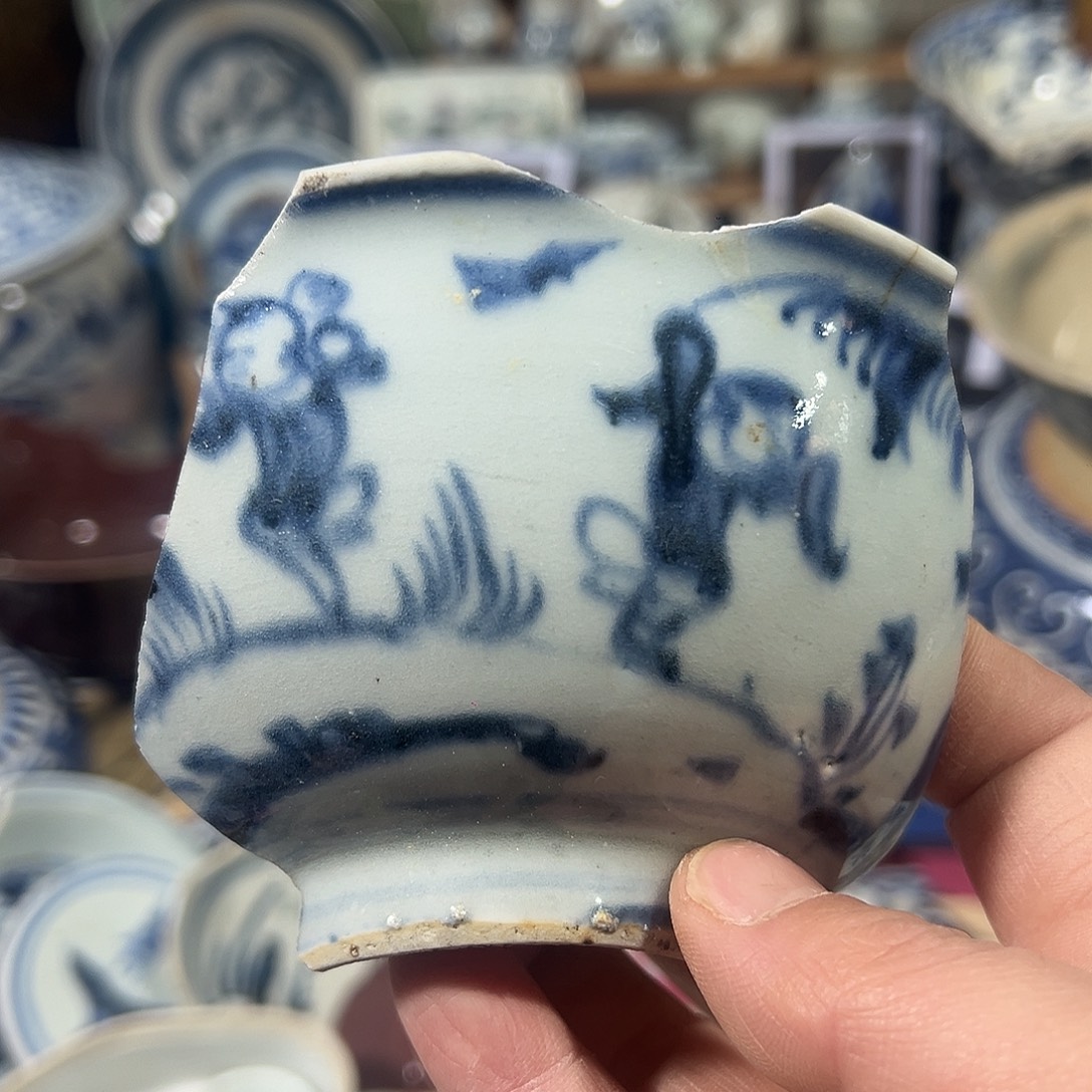 瓷片瓷片标本，全场包邮