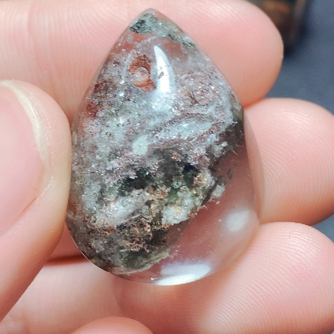 水晶颈饰未镶嵌1*2吊坠