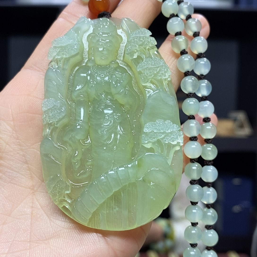 岫玉挂件吊坠未镶嵌