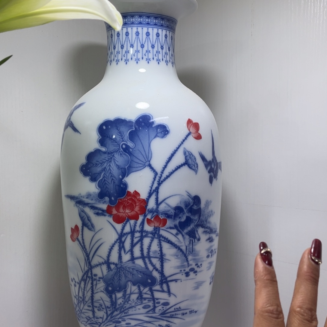 景德镇陶瓷花瓶摆件
