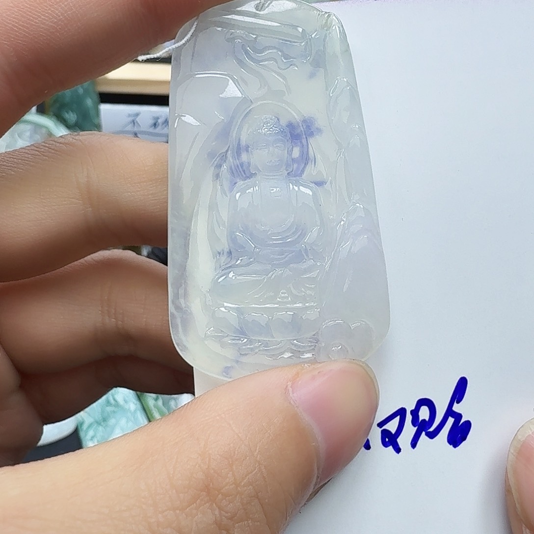 翡翠颈饰未镶嵌缅甸翡翠，大日