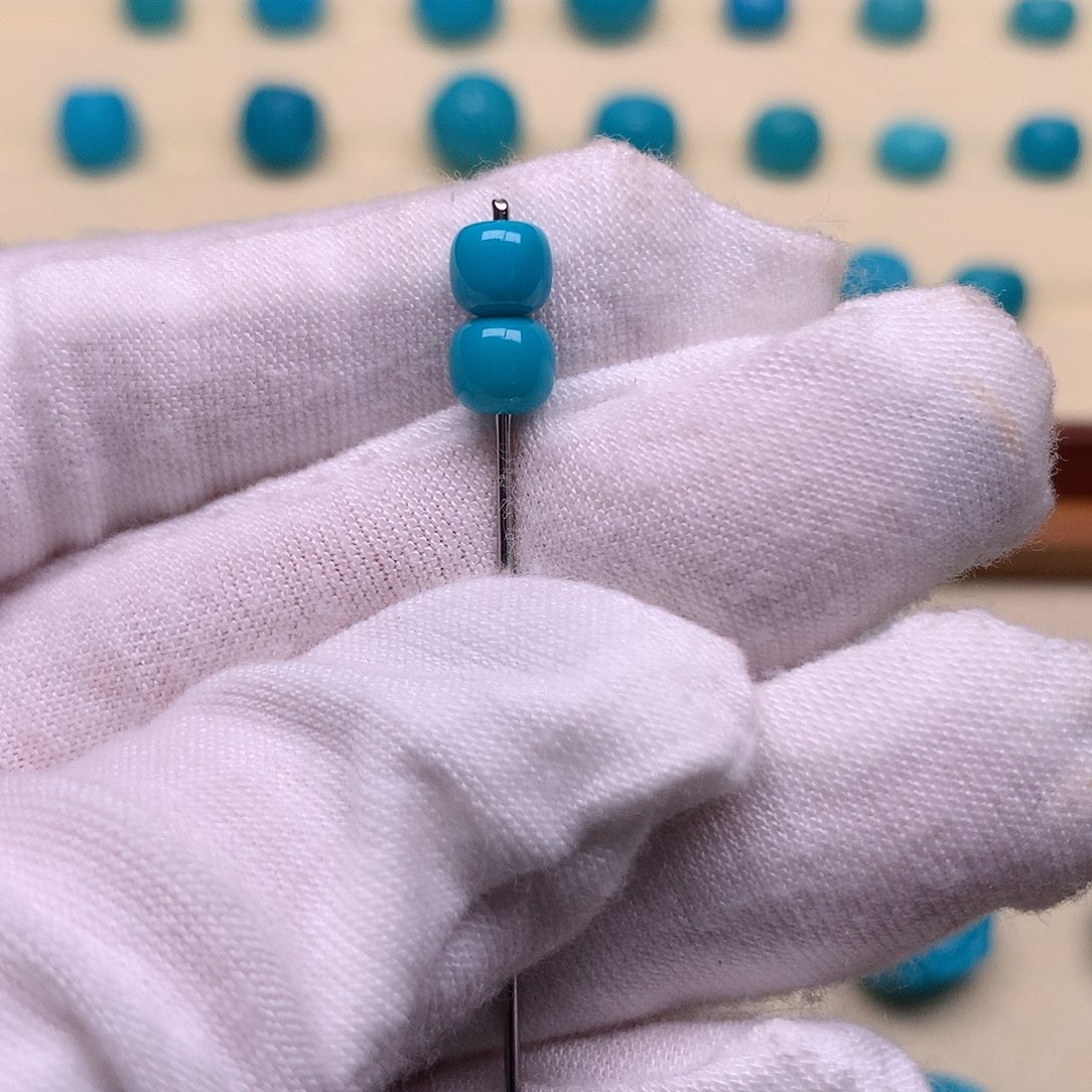 绿松石未镶嵌天然原矿绿松石老型5.5