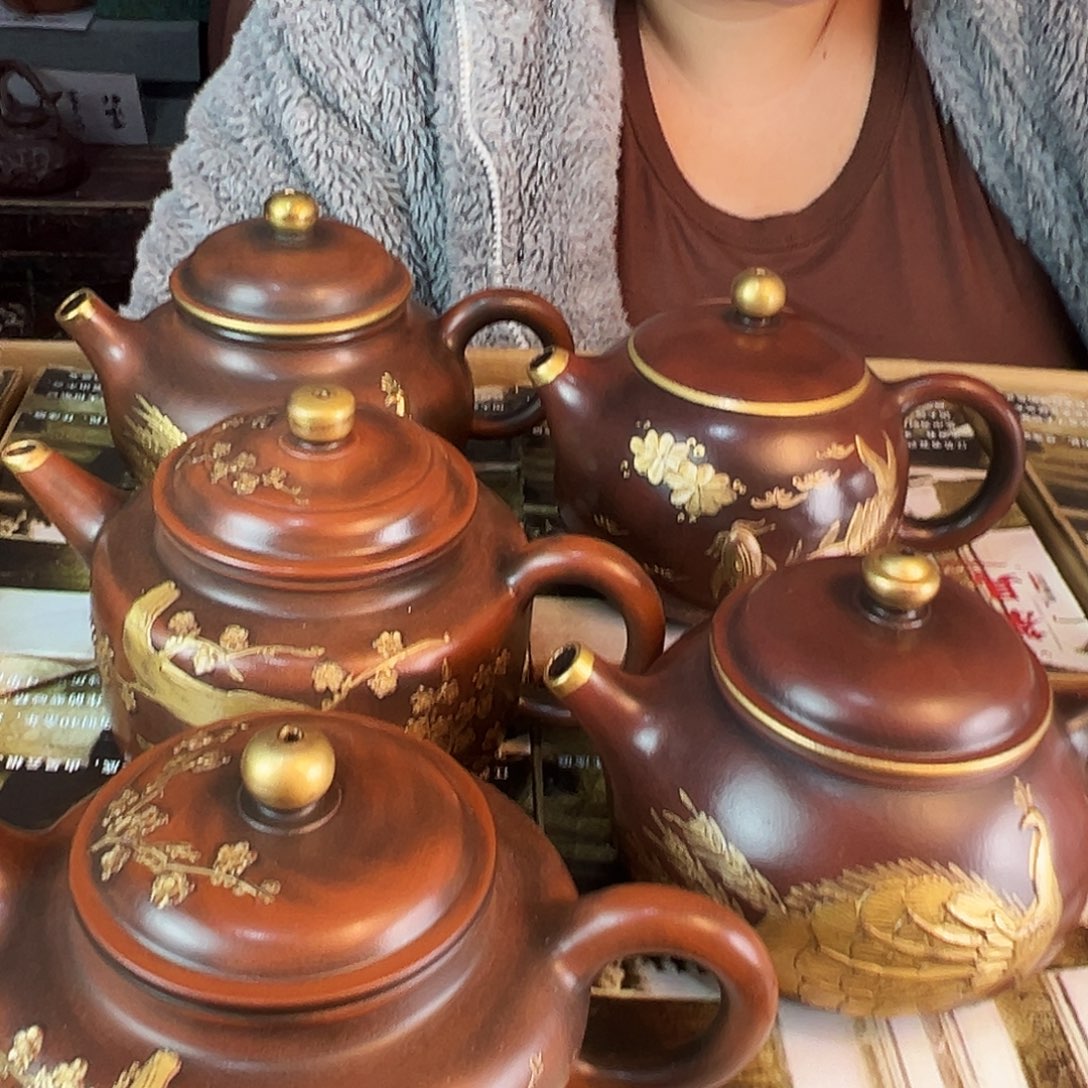 茶壶紫砂用****4紫砂壶手工