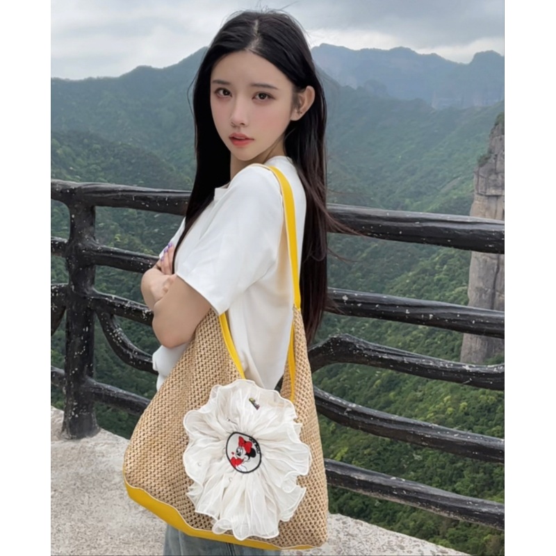 蕾丝米奇编织包包BB181