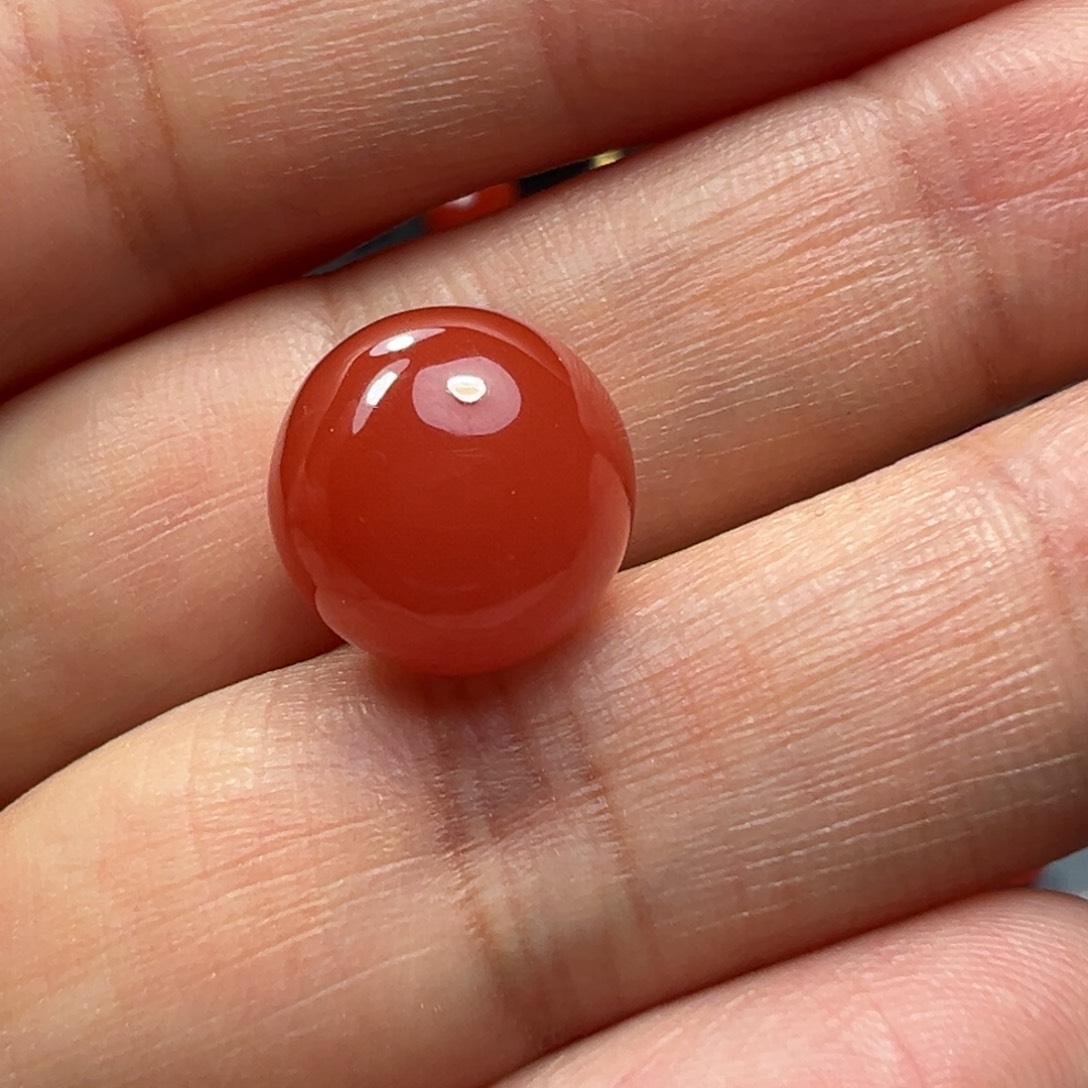 南红玛瑙珠子未镶嵌马**燕