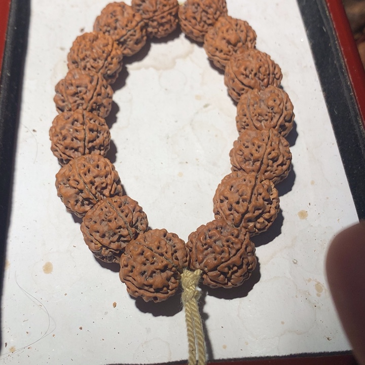 20尺寸原皮原色大金刚菩提手串