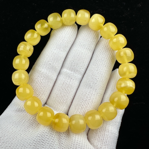 G1771天然原矿俄料蜜蜡 老型单圈10+mm 支持复检 假一罚四