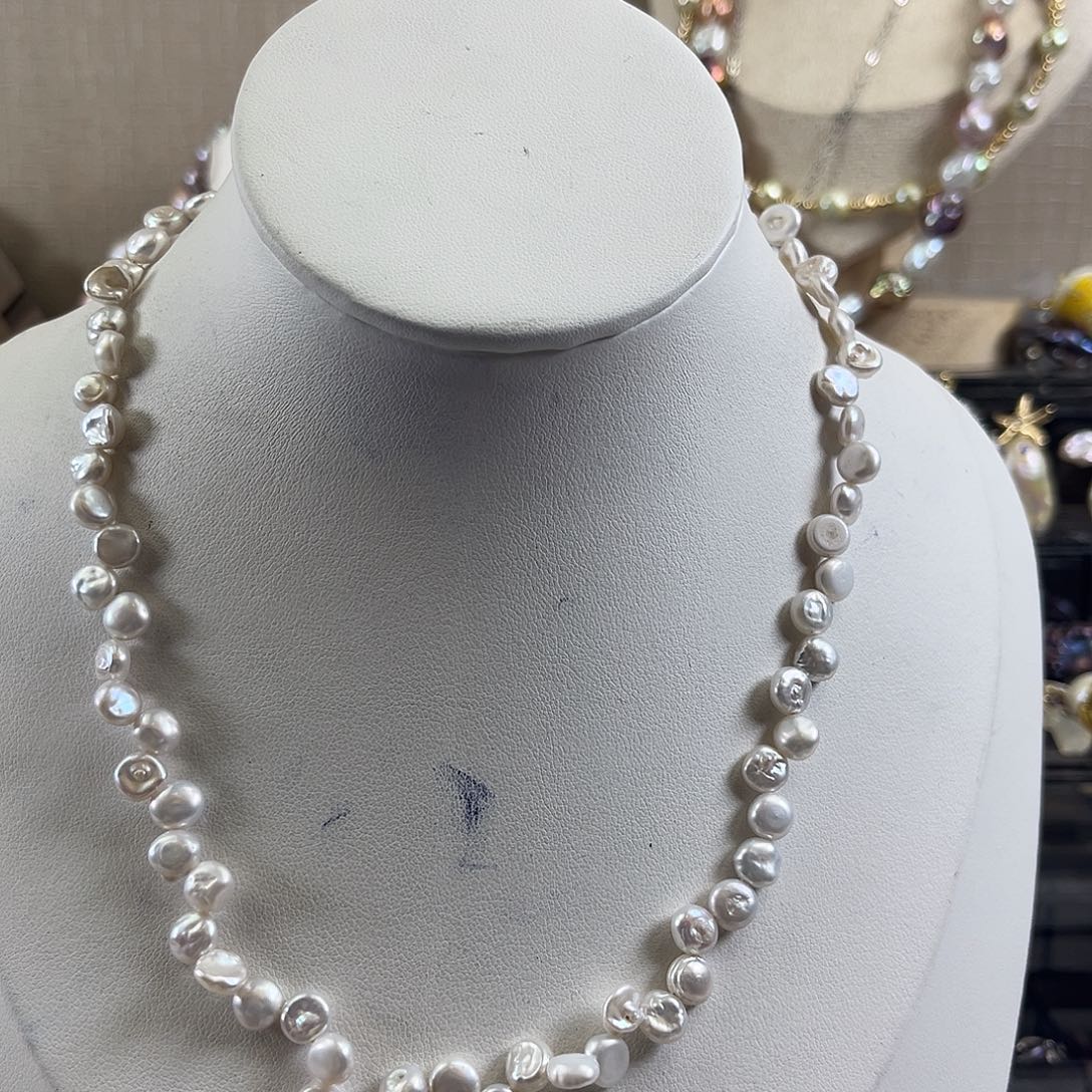 淡水珍珠项链未镶嵌【纯恬】