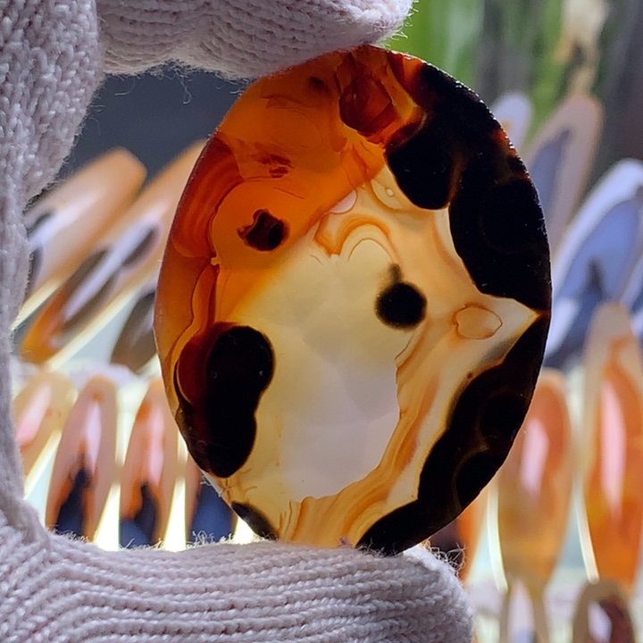 未镶嵌玛瑙/玉髓珠宝半成品67