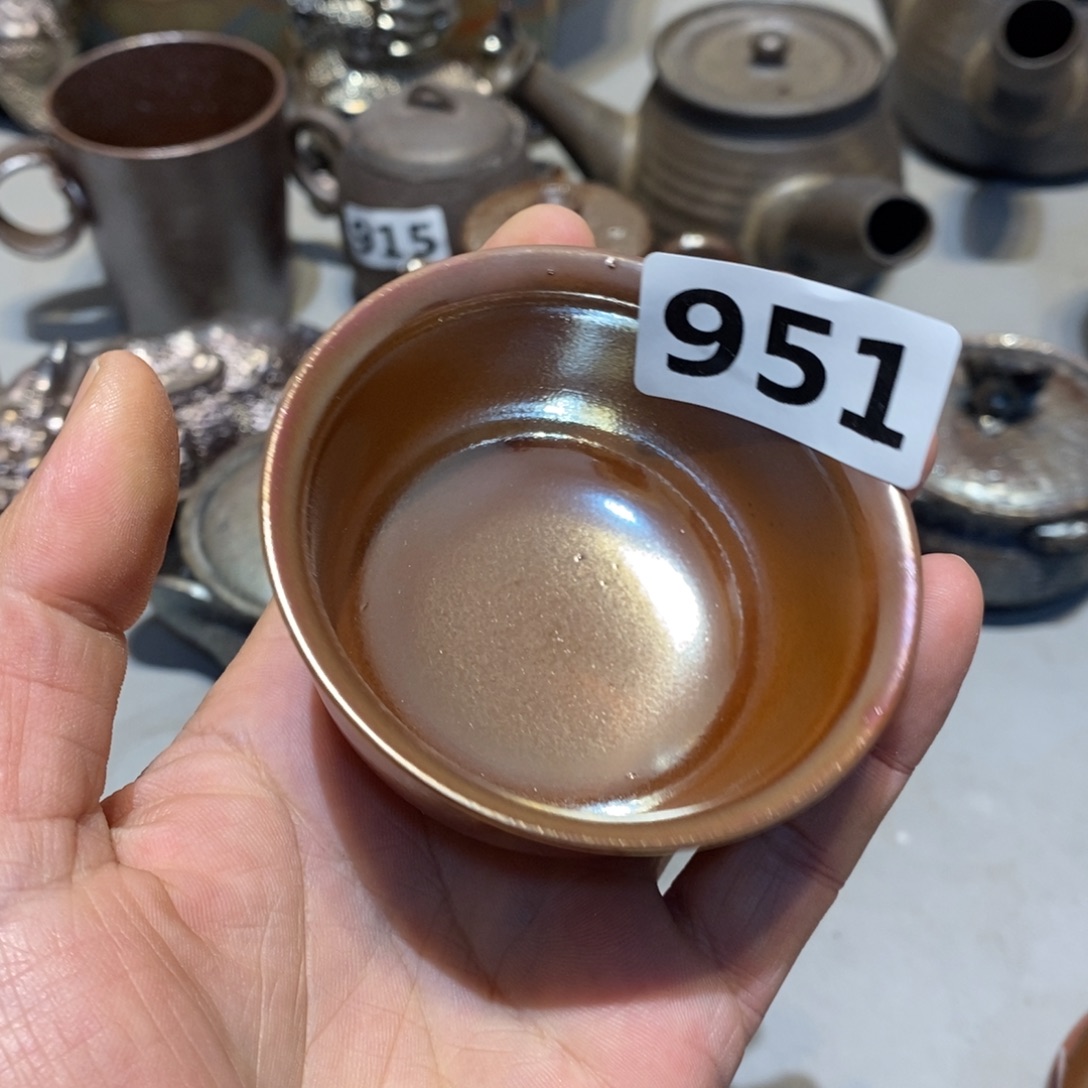 柴烧茶具陶瓷杯子