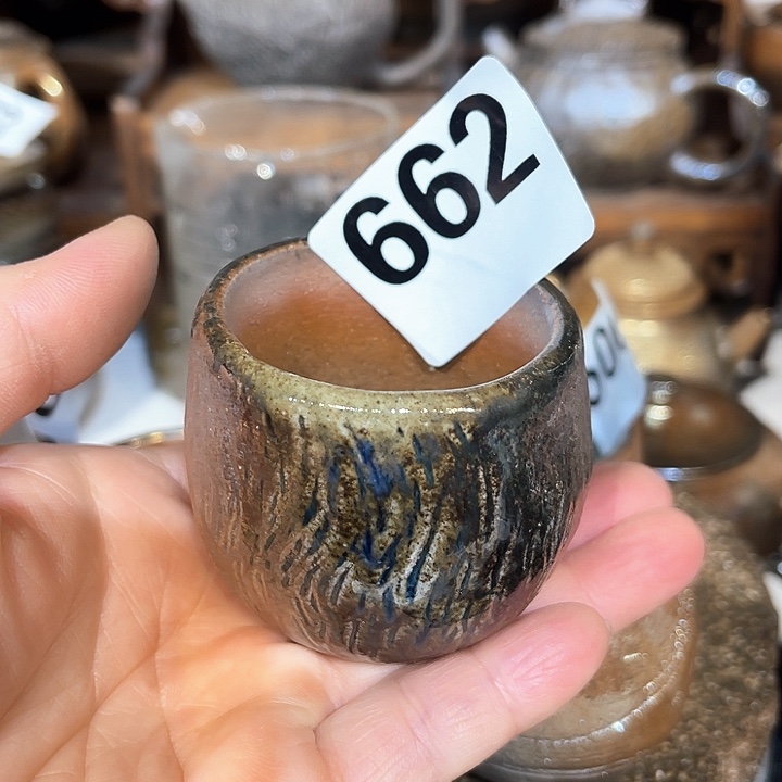 杯高温柴烧陶泥主人杯