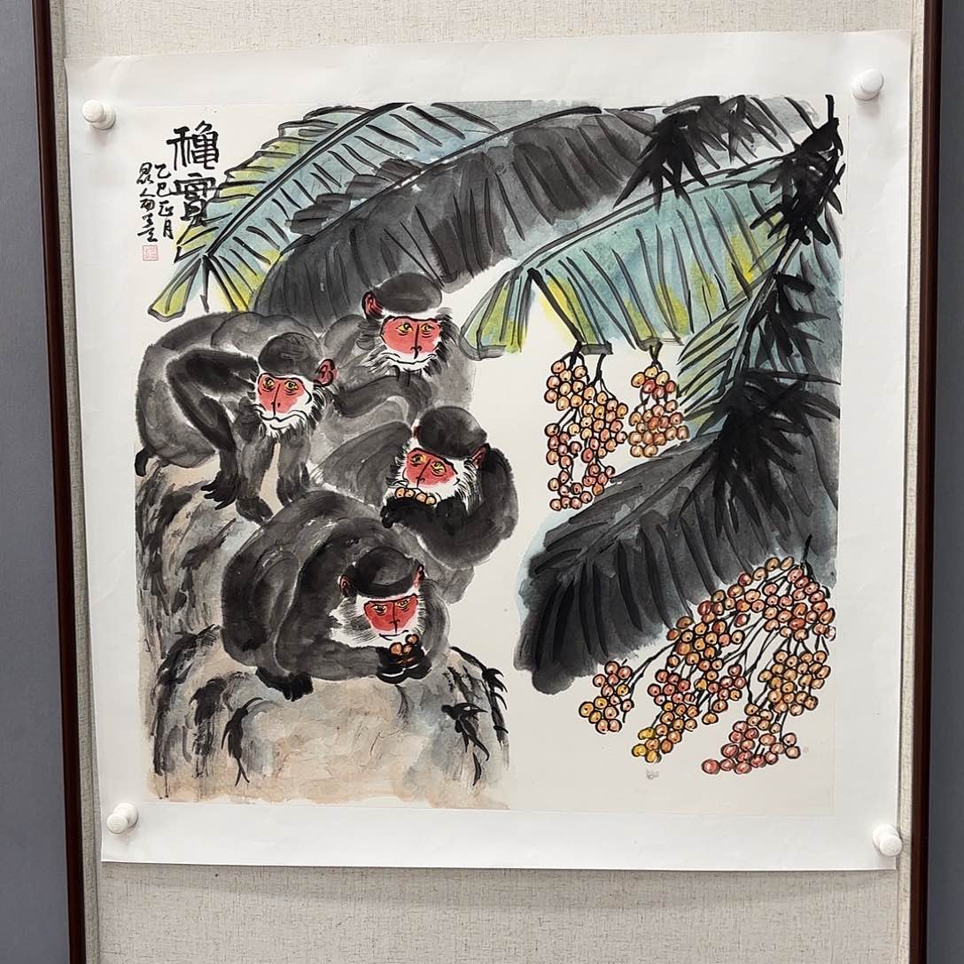 国画亲笔手绘原创