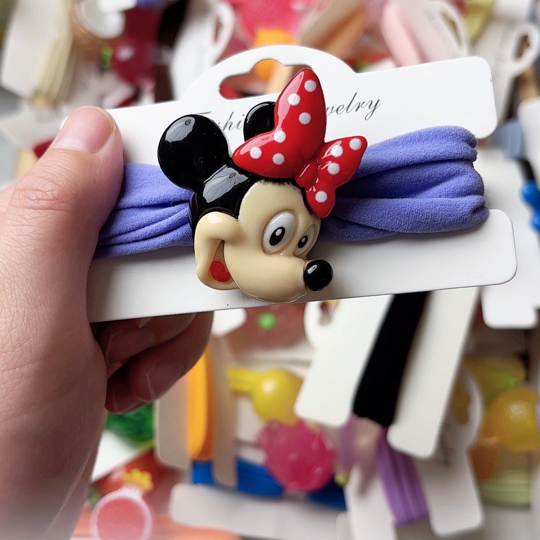 布艺非金属米奇发绳