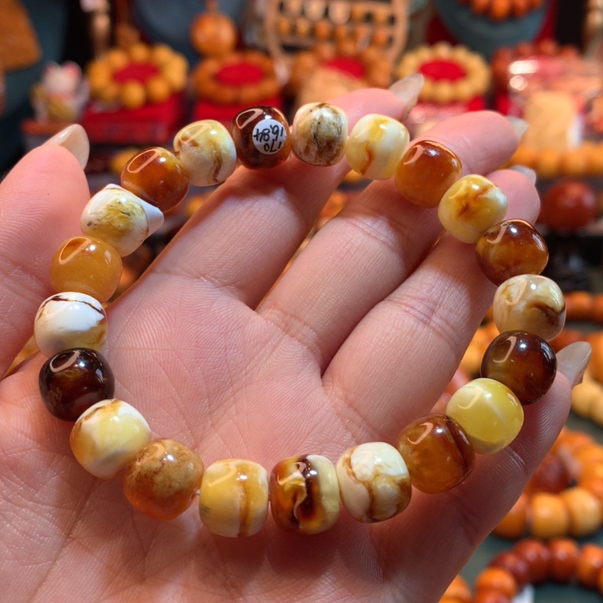 【闪购商品】蜜蜡手串未镶嵌蜜蜡手串