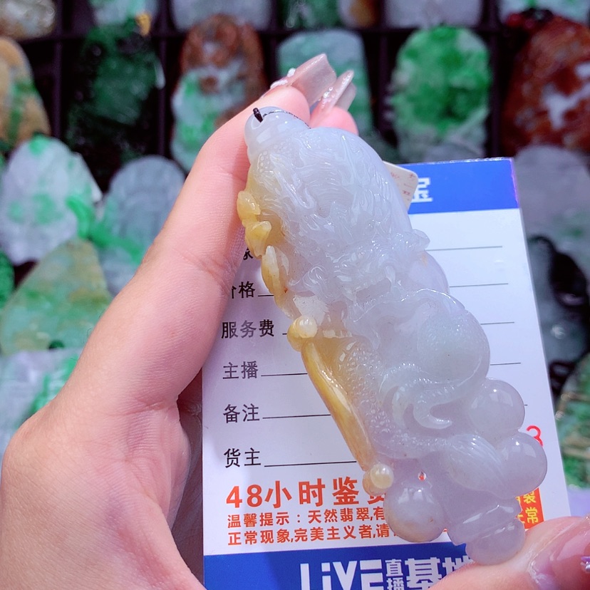 【闪购商品】翡翠颈饰未镶嵌挂件