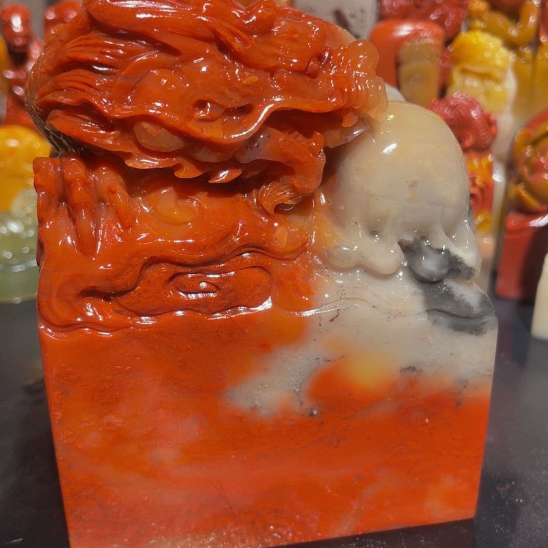 寿山石印石精美寿山