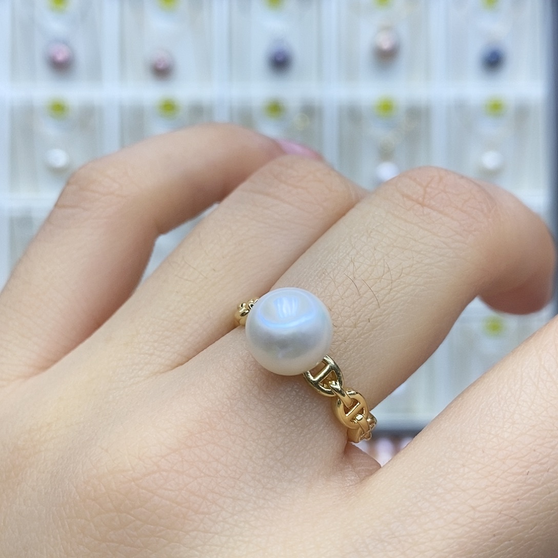 未镶嵌淡水珍珠吊坠(赠链)