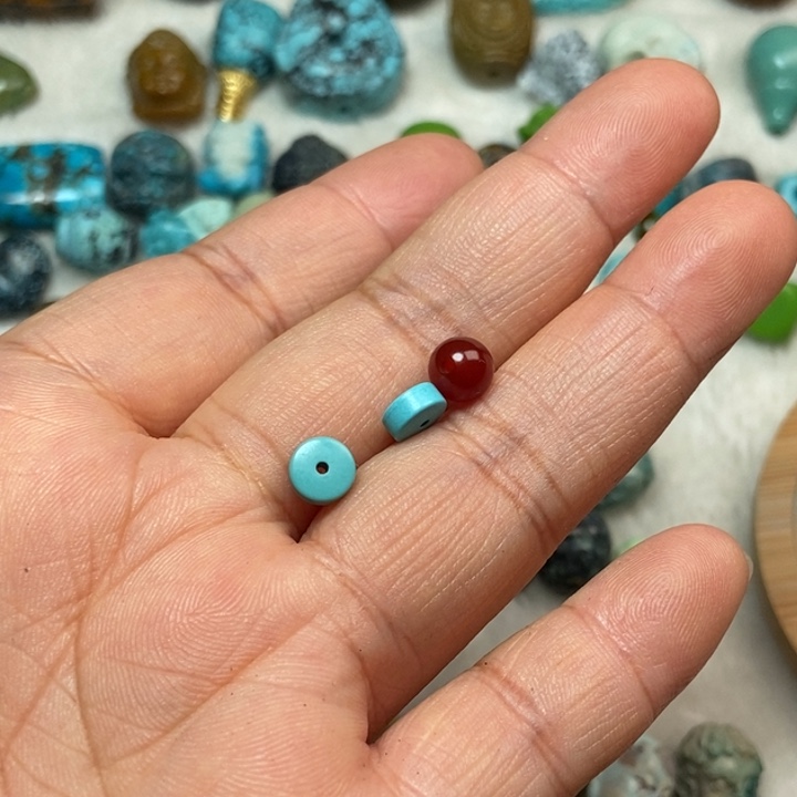 南红玛瑙未镶嵌颈饰